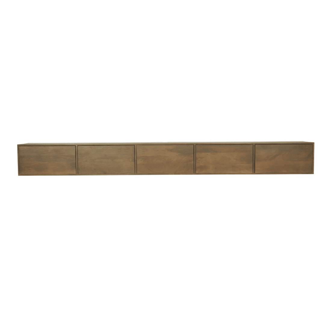 Starfurn Zwevend Tv Meubel Vision Walnut 280 Cm