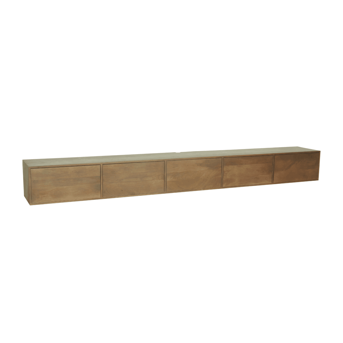 Starfurn Zwevend Tv Meubel Vision Walnut 280 Cm