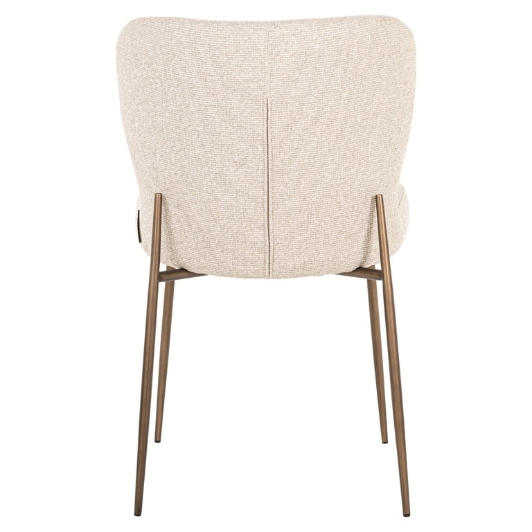 Achterkant Richmond Interiors eetkamerstoel Odarby Biscotti (Set van 2)