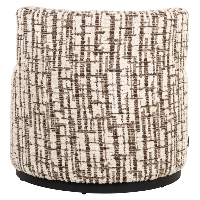 Achterkant Richmond Interiors fauteuil Franny creme