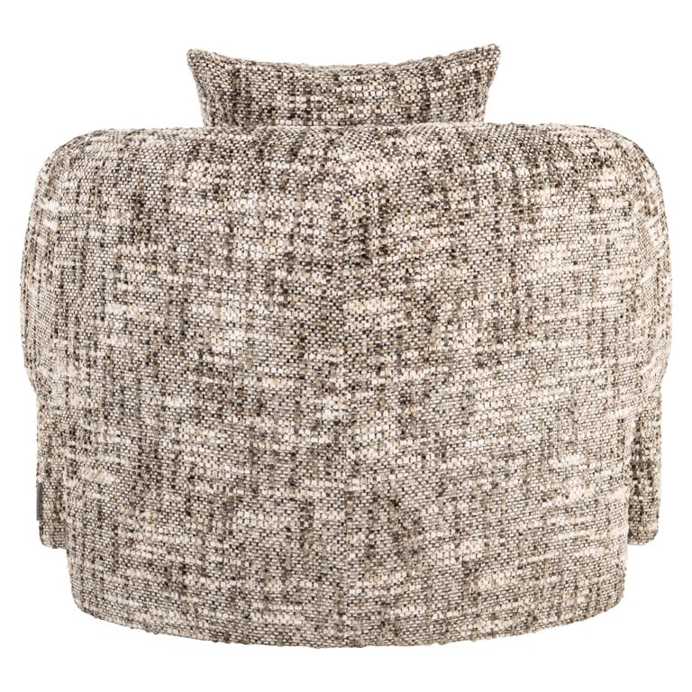 Achterkant Richmond Interiors fauteuil Tuscany bruin