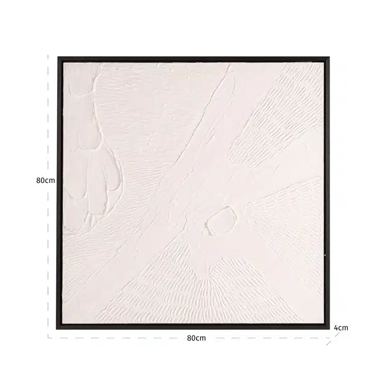Richmond Interiors Wall Art Janey Zwart Wit