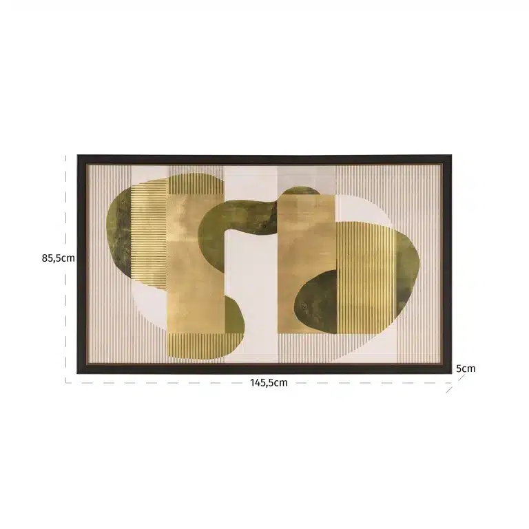 Afmetingen Richmond Interiors Wall art Joylin groen