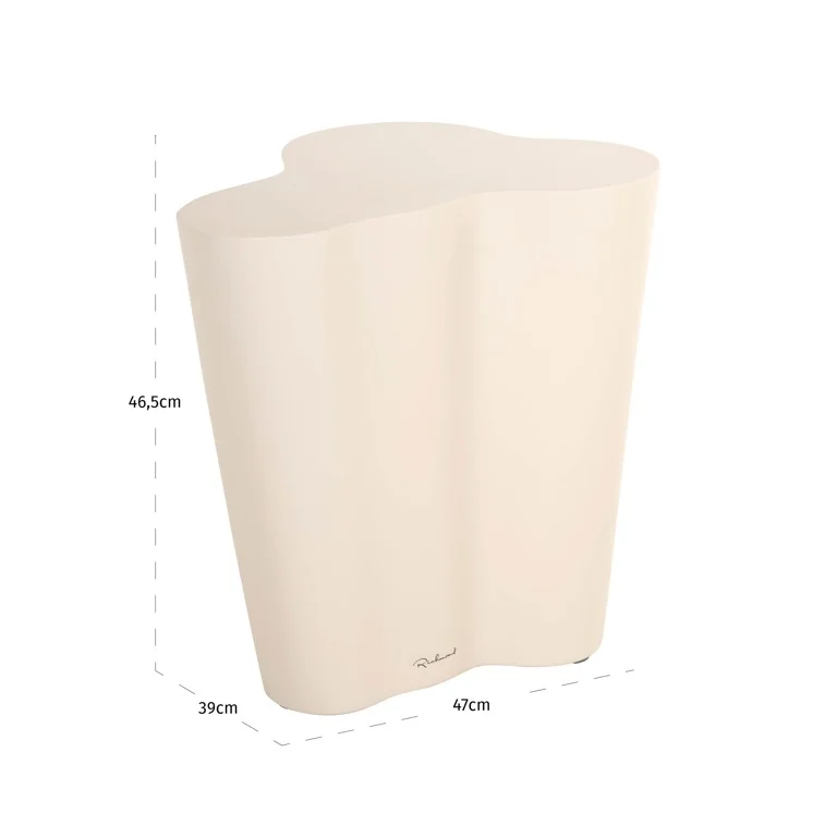 Richmond Interiors Indoor Outdoor Bijzettafel Urban Bloom 46x39x46 Cm Sandstone