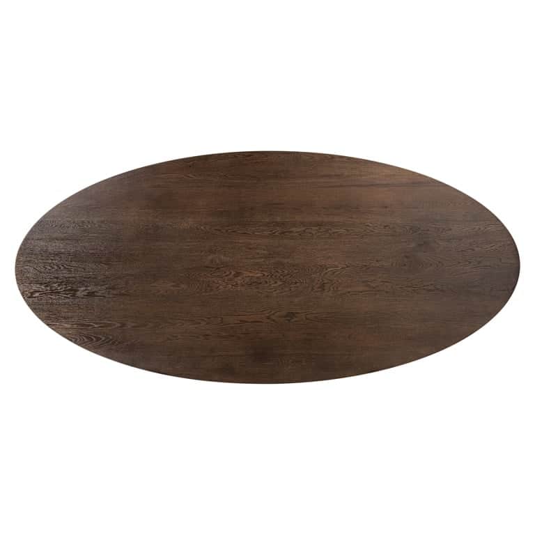 Blad Richmond Interiors eettafel Watson 300 cm bruin eiken