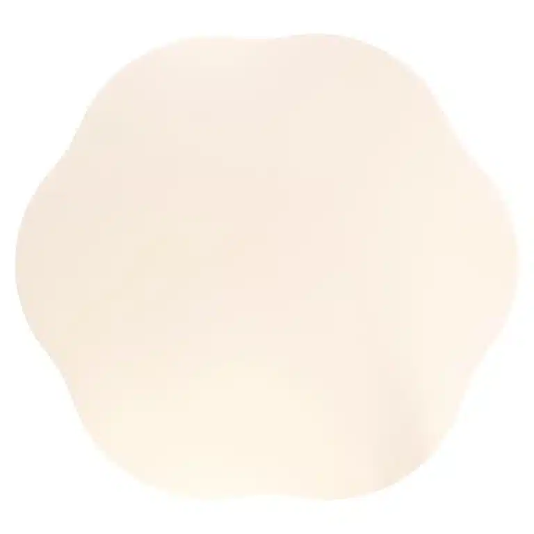 Blad Richmond Interiors indoor outdoor eettafel Urban Bloom 140 cm rond sandstone