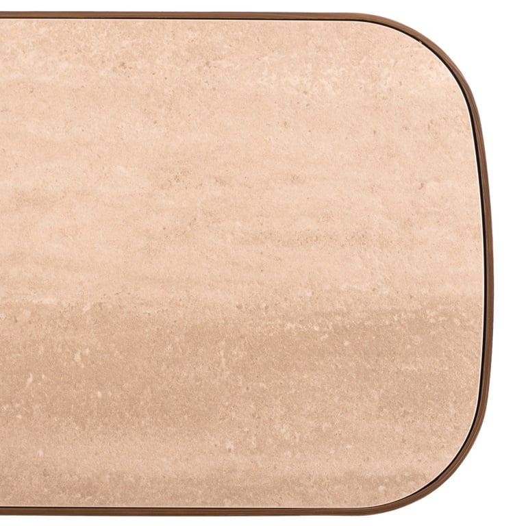 Blad Richmond Interiors wandtafel Locarno 120x31x83,5 cm keramiek