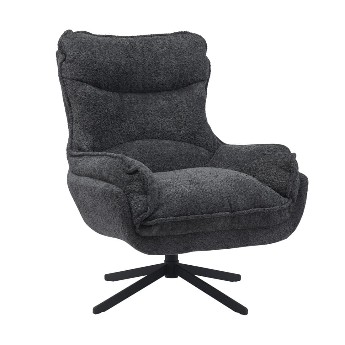 Starfurn Fauteuil Vera Dark Grey
