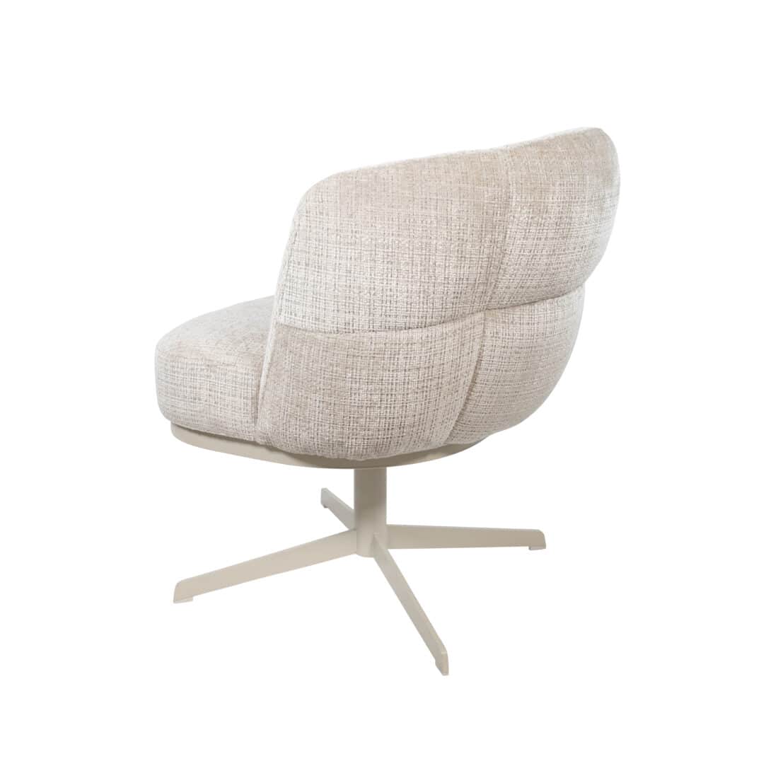 Nijwie MySons eetkamerstoel JLo eetkamerstoel - beige draaipoot 360 - Star Collection