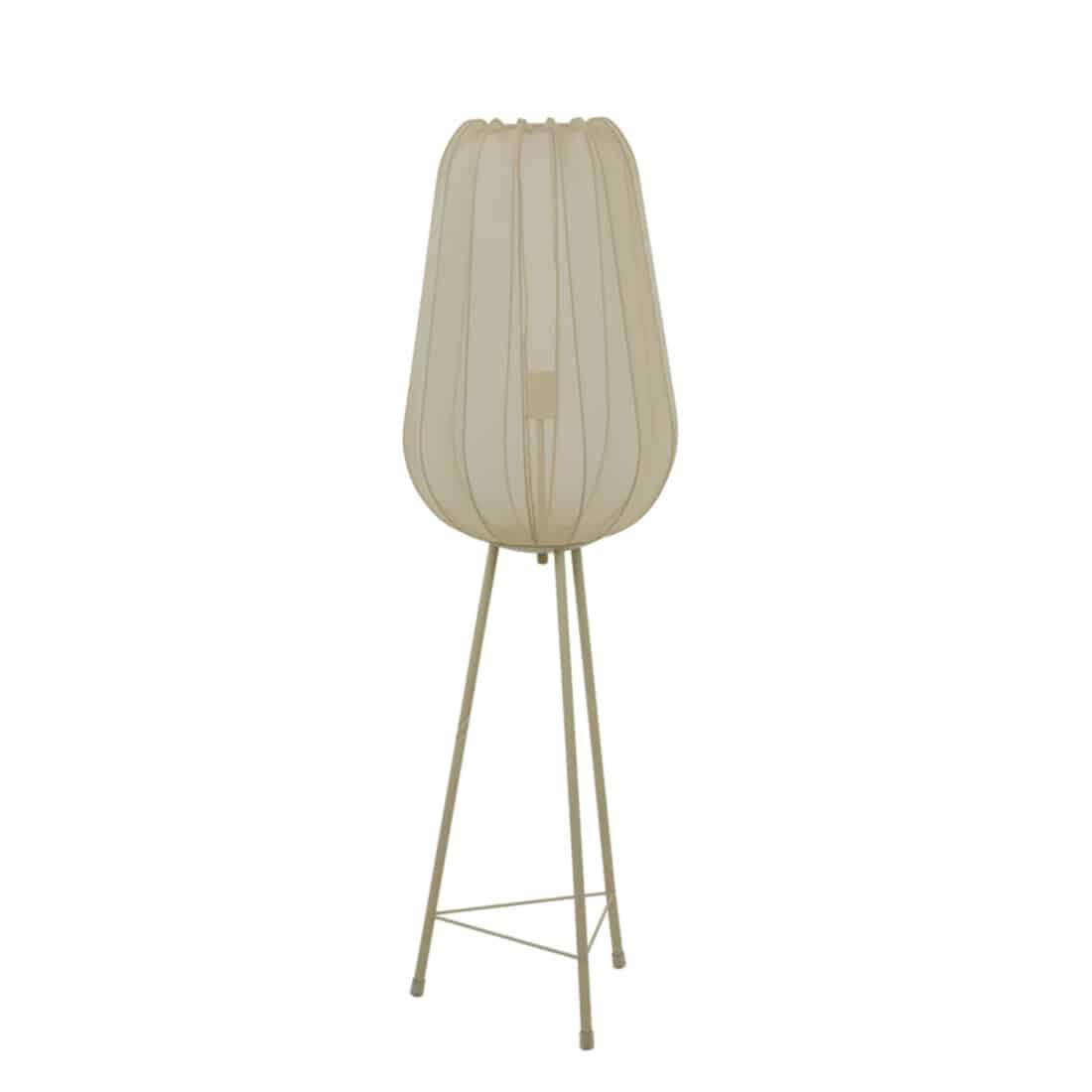 Light&Living vloerlamp driepoot Ø42x132 cm Plumeria sand