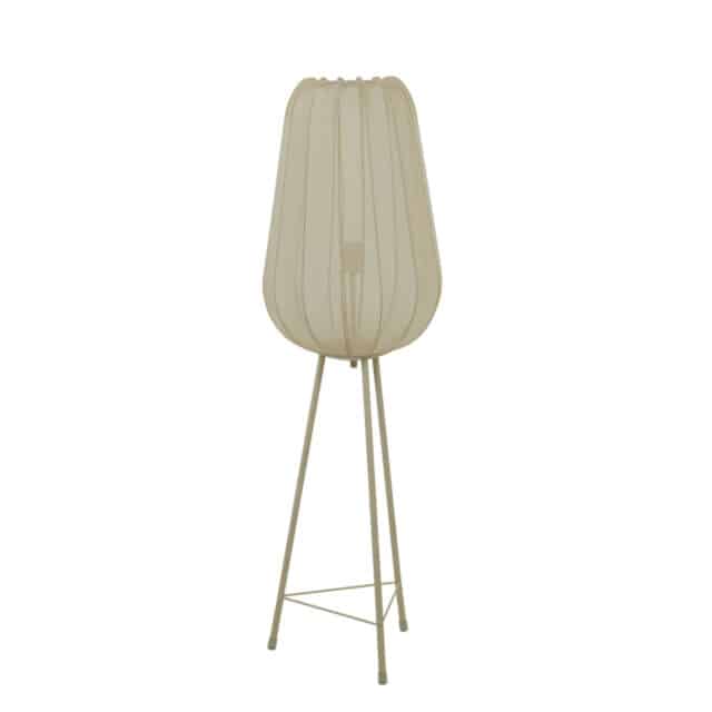 Light&Living vloerlamp driepoot Ø42x132 cm Plumeria sand