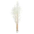 Light&Living ornament in pot 60x70x180 cm bamboo naturel+crème