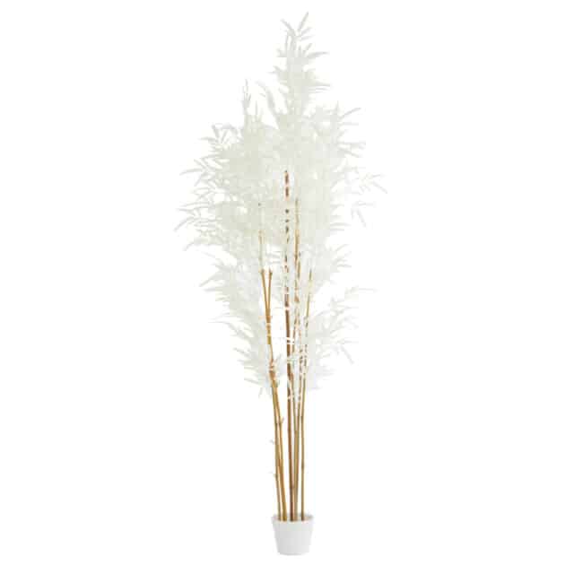 Light&Living ornament in pot 60x70x180 cm bamboo naturel+crème