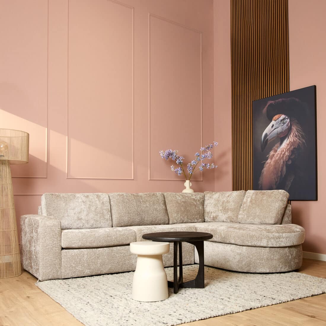 Starfurn Mysofa Alma Divan Links 2 5 Zits Beige