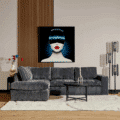 Starfurn MySofa Teddy | Divan Links + 2,5 zits | Antraciet