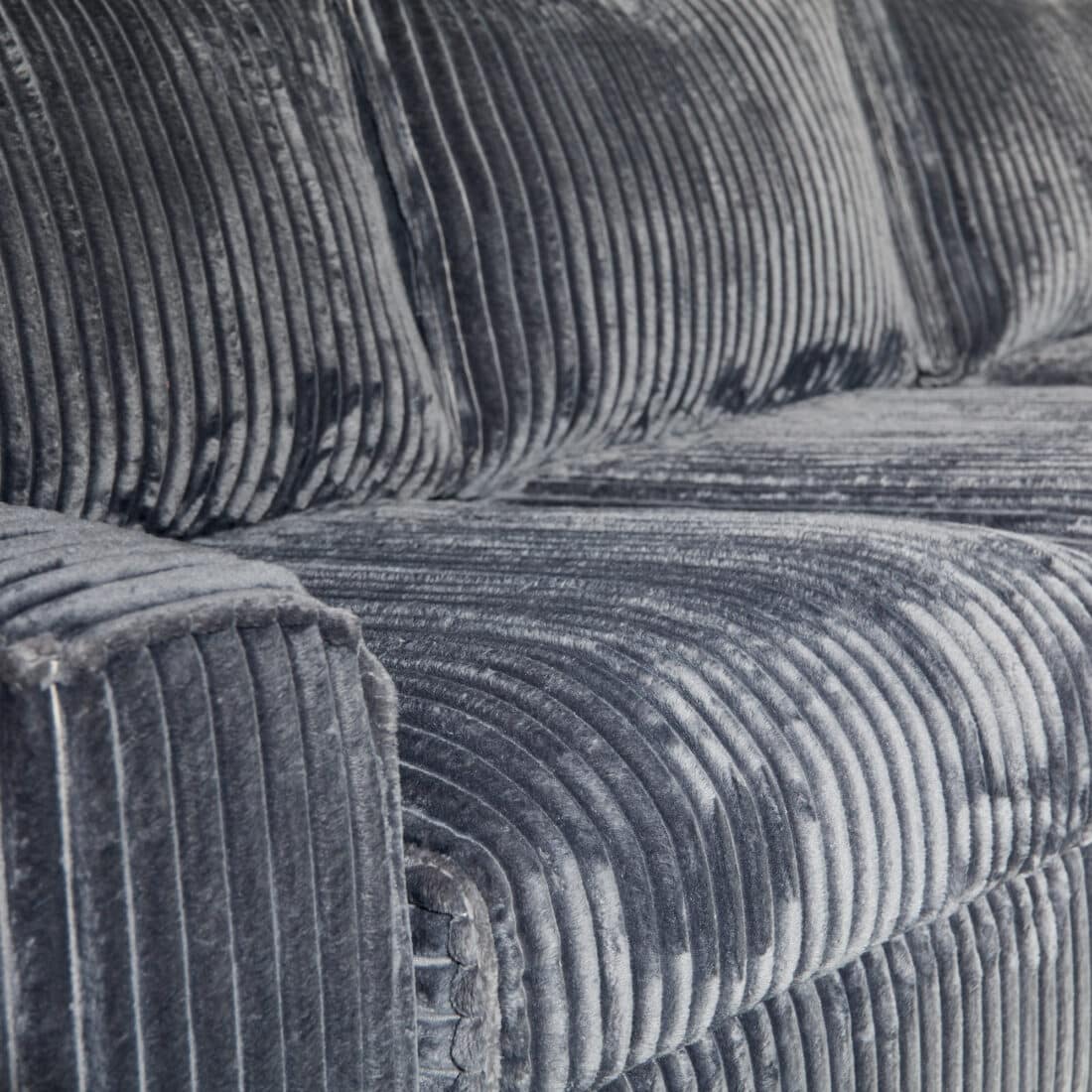 Starfurn Mysofa Teddy 2 5 Zits Divan Rechts Antraciet