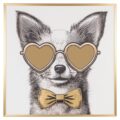 Richmond Interiors Wall art Bodhy zwart goud