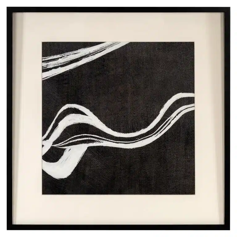 Richmond Interiors Wall art Jozra zwart wit