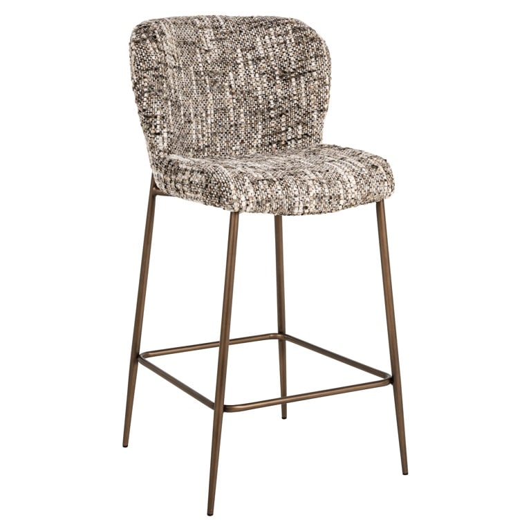 Richmond Interiors barstoel Odarby bruin