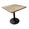 Richmond Interiors bartafel Brazza 70 cm vierkant imitatiemarmer