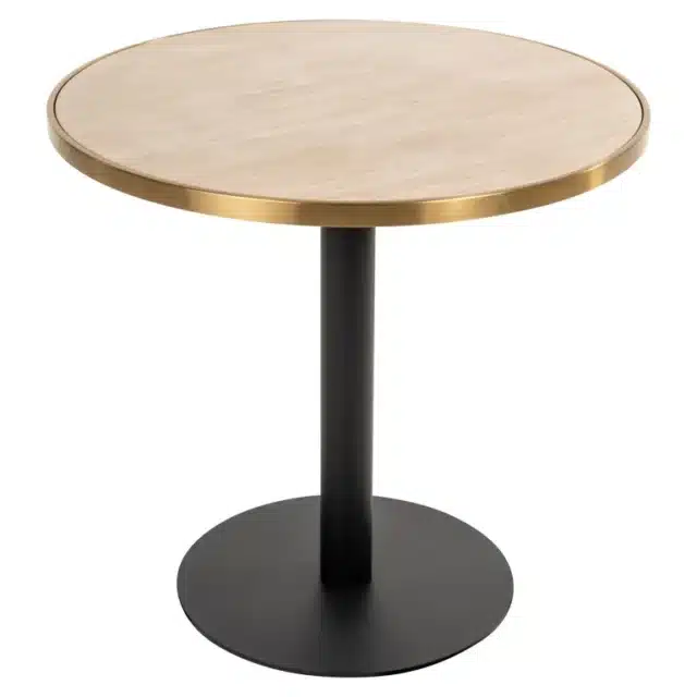 Richmond Interiors bartafel Brazza 80 cm imitatiemarmer