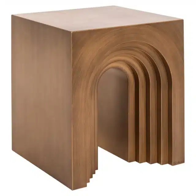Richmond Interiors bijzettafel Vevey 50x50x55,5 cm metaal