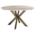 Richmond Interiors eettafel Bottega 140 cm rond marmer