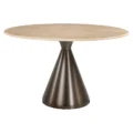 Richmond Interiors eettafel Montgommery 130x130x75,5 cm marmer