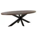 Richmond Interiors eettafel Watson 235 cm bruin eiken