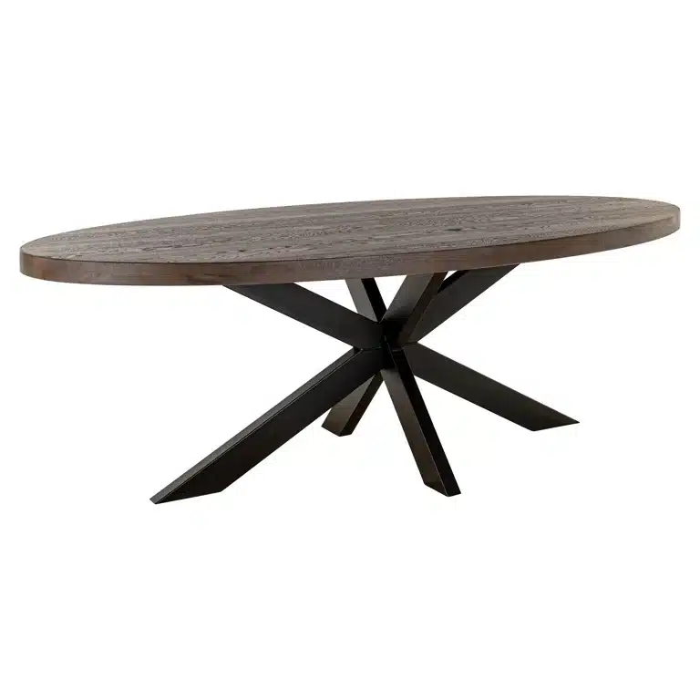 Richmond Interiors eettafel Watson 300 cm bruin eiken