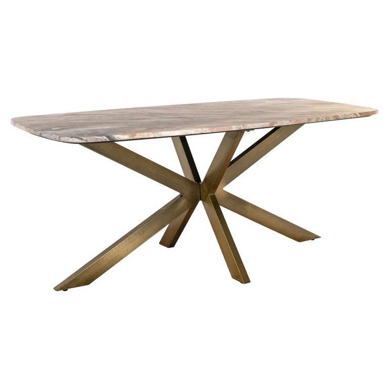 Richmond Interiors eettafel deens ovaal Bottega 190 cm marmer