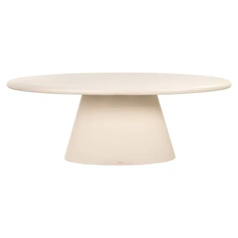 Richmond Interiors indoor outdoor eettafel Urban Bloom 220 cm ovaal sandstone