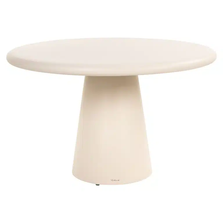 Richmond Interiors indooroutdoor eettafel Urban Bloom 130 cm rond sandstone