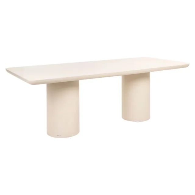 Richmond Interiors indooroutdoor eettafel Urban Bloom 230 cm sandstone
