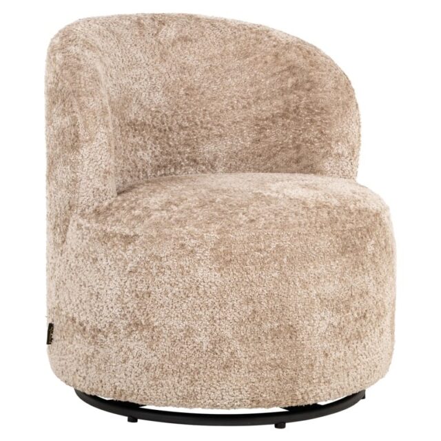 Richmond Interiors kinder draaifauteuil Jackie nature