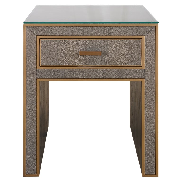 Richmond Interiors nachtkastje Bloomville 51x42x66 cm eiken