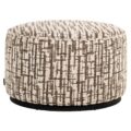Richmond Interiors poef Lexie 70Ø creme