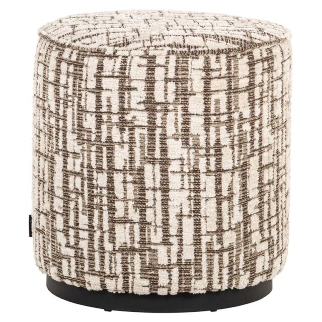 Richmond Interiors poef Lexie creme