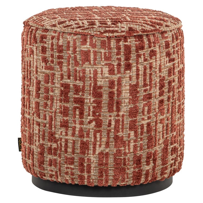 Richmond Interiors poef Lexie rood