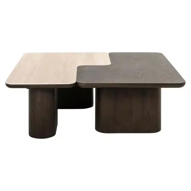 Richmond Interiors salontafel Nando 165x90x38 cm keramiek (Set van 2)