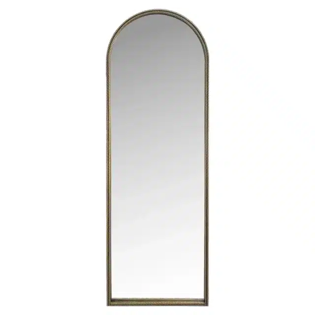 Richmond Interiors spiegel Laurine met standaard 56x3,5x175 cm goud