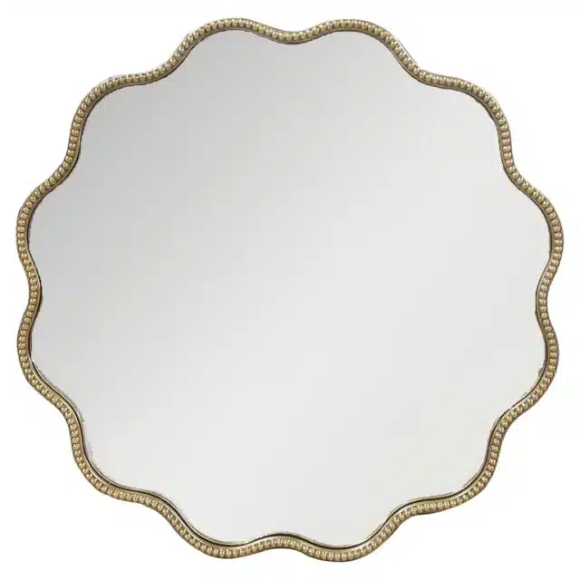 Richmond Interiors spiegel Levien 71x2,5x71 cm goud