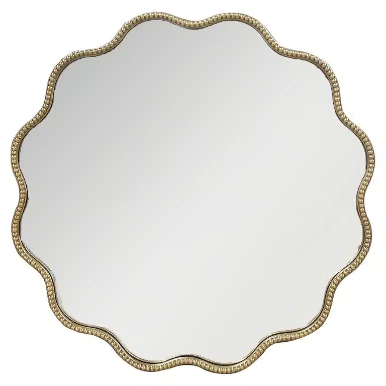 Richmond Interiors spiegel Levien 71x2,5x71 cm goud