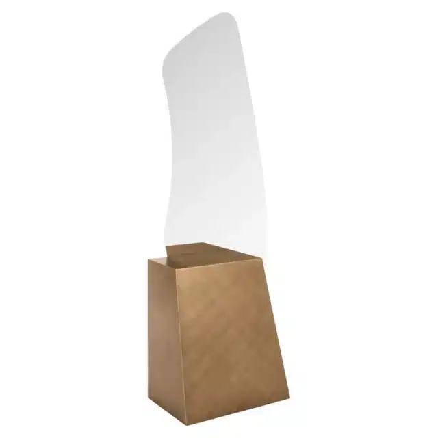 Richmond Interiors spiegel Mayla 75x40,5x202 cm geborsteld goud