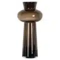 Richmond Interiors vaas 19x19x42 cm Jamey groot glas bruin