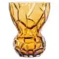 Richmond Interiors vaas 20x20x25 cm Mason klein glas amber