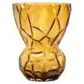 Richmond Interiors vaas 23x23x30 cm Mason groot glas amber