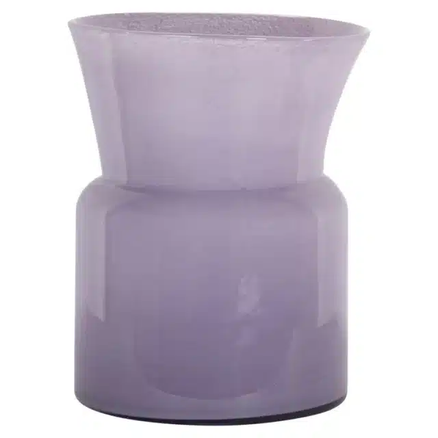 Richmond Interiors vaas 33x33x42 cm Go Milan glas paars