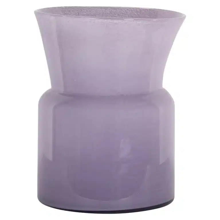 Richmond Interiors vaas 33x33x42 cm Go Milan glas paars