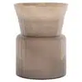 Richmond Interiors vaas 33x33x42 cm Milo glas taupe